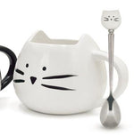 Load image into Gallery viewer, Whisker Mug With Spoon
