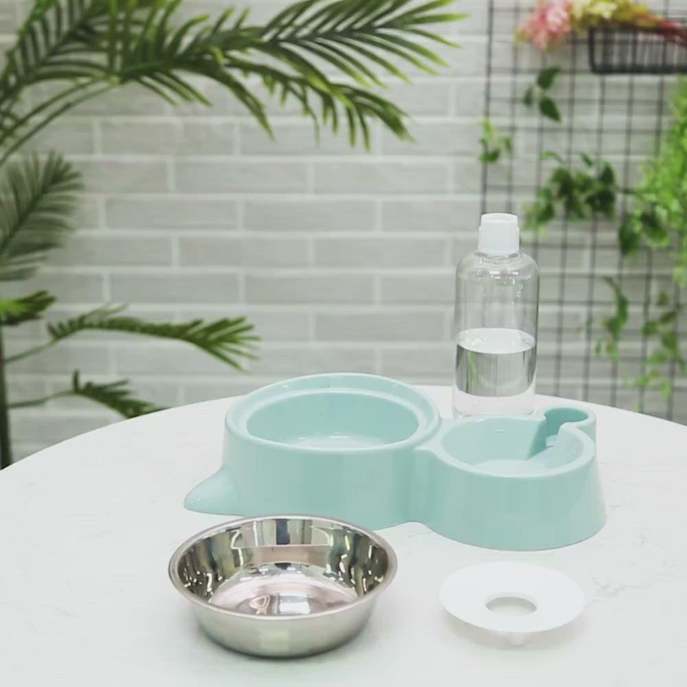 Chic Bowl with Fresh Water Dispenser