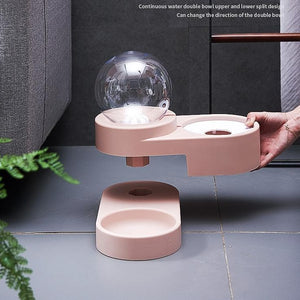 Chic Bowl with Fresh Water Dispenser