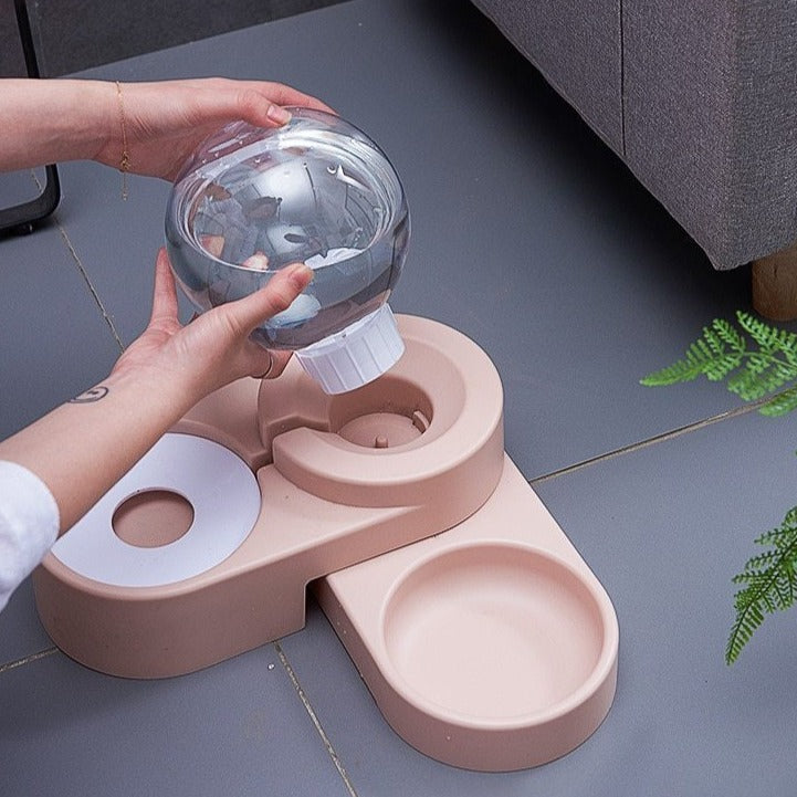 Chic Bowl with Fresh Water Dispenser