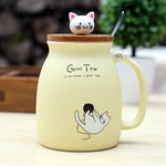 Load image into Gallery viewer, Cat Mug With Lid and Spoon
