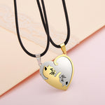 Load image into Gallery viewer, Cat Yin Yang Friendship Necklace
